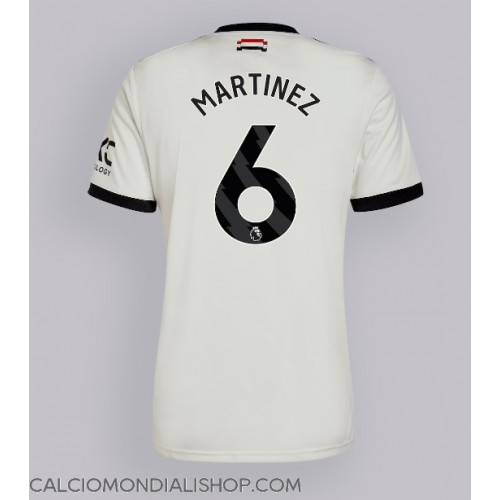 Maglie da calcio Manchester United Lisandro Martinez #6 Terza Maglia 2024-25 Manica Corta